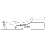 CARRLANE AUTOMATIC TOGGLE CLAMP    CL-550-AHTC
