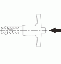 CARRLANE BALL LOCK PIN    CL-5-BLPR-2.75-C