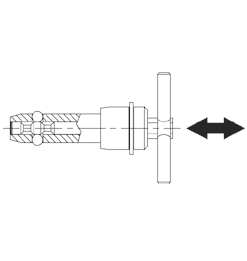 CARRLANE DOUBLE-ACTING BALL LOCK PIN    CL-3-BPDT-6.00-S-NL