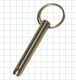 CARRLANE MARINE DETENT PIN    CL-3-MDP-2.50-S-NL