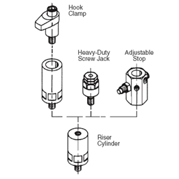 CARRLANE RISER CYLINDER    CL-MF25-5201