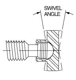 CARRLANE FOOT FOR SWIVEL SCREW    CL-1A-FSSN