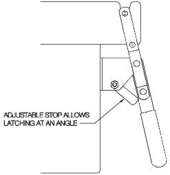 CARRLANE LATCH-ACTION TOGGLE CLAMP    CL-150-PA-S