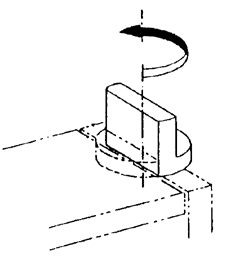 CARRLANE HALF TURN SCREW    CL-1-HTS