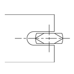 CARRLANE QUARTER TURN SCREW    CL-1-QTS
