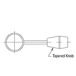 CARRLANE TAPERED KNOB    CL-685-TAPK