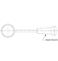 CARRLANE KNOB HANDLE    CL-465-KH