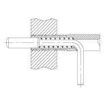 CARRLANE HAND-RETRACTABLE PLUNGER    CL-8-LHRP