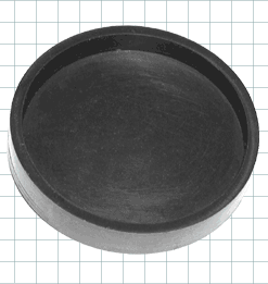 CARRLANE RUBBER PAD COVER    CL-8-RPC