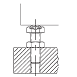 CARRLANE GRIPPER CONTACT BOLT    CL-615-GCB