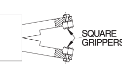 CARRLANE SQUARE GRIPPER    CL-12-SG