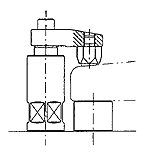 CARRLANE SWIVEL CONTACT BOLT    CL-MF25-2502