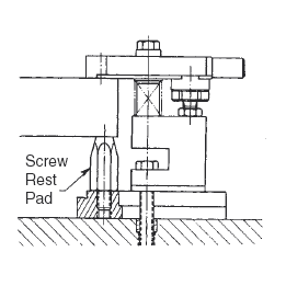 CARRLANE SCREW REST PAD    CL-MF08-4801