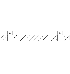 CARRLANE MILL FIXTURE KEY    CL-1-MFK-2