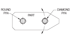 CARRLANE ROUND LOCATING PIN    CL-466-RPT