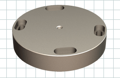 CARRLANE ROUND VISE PLATE    CL-160-02-RFP
