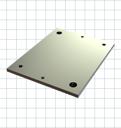 CARRLANE CARR LOCK FIXTURE PLATE    CL-1620-00-CLFP