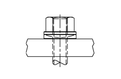 CARRLANE SLOTTED-HEEL CLAMP STRAP ASSEMBLY    CL-1-SHA-1