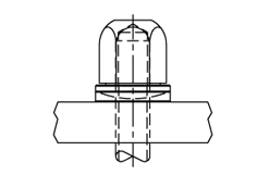 CARRLANE SLOTTED-HEEL CLAMP STRAP ASSEMBLY    CL-1-SHA-5