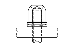 CARRLANE SLOTTED-HEEL CLAMP STRAP ASSEMBLY    CLM-10-SHA-5