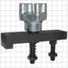 CARRLANE SLOTTED-HEEL PADDED CLAMP ASSEMBLY    CL-166-SHPA-6