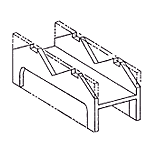 CARRLANE CAST SECTION (H)    CL-2-CSH-25.00