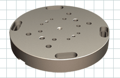CARRLANE ROUND VISE PLATE    CL-210-02-RFP