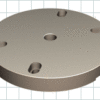 CARRLANE QUINTUS ROUND FIXTURE PLATE    CL-250-40-QRFP