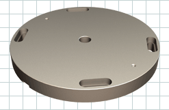 CARRLANE ROUND VISE PLATE    CL-310-03-RFP