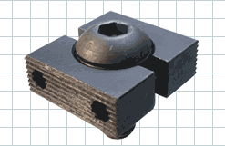 CARRLANE TINY VISE DOUBLE EDGE CLAMP    CL-60-TV