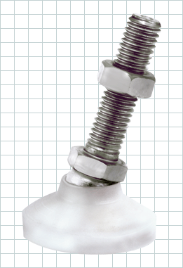 CARRLANE STUD LEVELING FOOT    CLM-10-SLFN-S