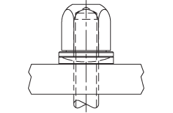 CARRLANE SWIVEL-HEEL CLAMP STRAP ASSEMBLY CL-9-SWHA-5
