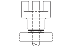 CARRLANE DOUBLE-END CLAMP STRAP ASSEMBLY    CL-2-DEA-6