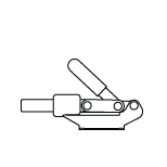 CARRLANE PUSH/PULL TOGGLE CLAMP    CLM-200-PC
