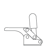 CARRLANE VERTICAL-HANDLE TOGGLE CLAMP    CL-21-TC