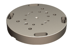 CARRLANE QUINTUS ROUND FIXTURE PLATE    CL-250-40-QRFP