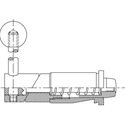 CARRLANE TAPERED INDEX PLUNGER    CL-22218-TIP