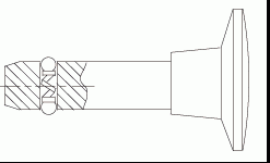 CARRLANE THREADED DETENT PIN    CL-3-TDP-1.75-S