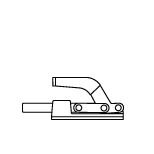 CARRLANE PUSH/PULL TOGGLE CLAMP    CLM-350-SPC