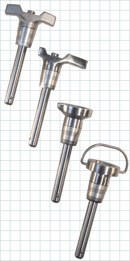 CARRLANE HEAVY-DUTY BALL LOCK PIN    CLM-8-BLHB-100-S