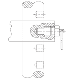 CARRLANE HAND-RETRACTABLE PLUNGER    CL-4-RHRP