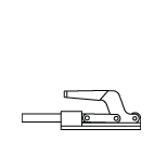 CARRLANE PUSH/PULL TOGGLE CLAMP    CLM-450-SPC