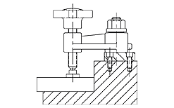 CARRLANE SWING CLAMP ASSEMBLY    CL-1-SWA-3