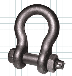 CARRLANE FORGED ANCHOR SHACKLE    CL-36511-FAS