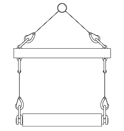 CARRLANE HEAVY-DUTY SIDE-PULL HOIST RING    CL-36340-SPHR