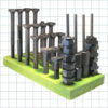 CARRLANE T-SLOT-BOLT KIT    CL-6-TSBK