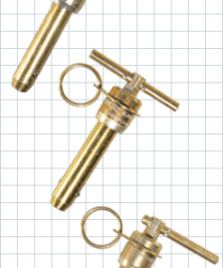 CARRLANE DOUBLE-ACTING BALL LOCK PIN    CL-3-BPDT-6.00-S-NL