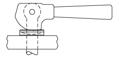 CARRLANE SWIVEL-HEEL CLAMP STRAP ASSEMBLY    CL-6-SWHA-7