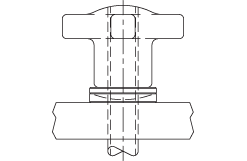 CARRLANE SWIVEL-HEEL CLAMP STRAP ASSEMBLY CL-9-SWHA-4