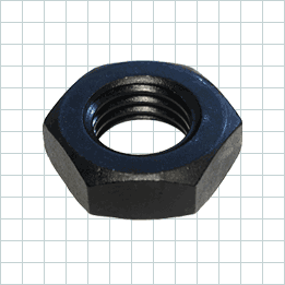 CARRLANE JAM NUT (BLACK OXIDE FINISH)    CLM-12-JN